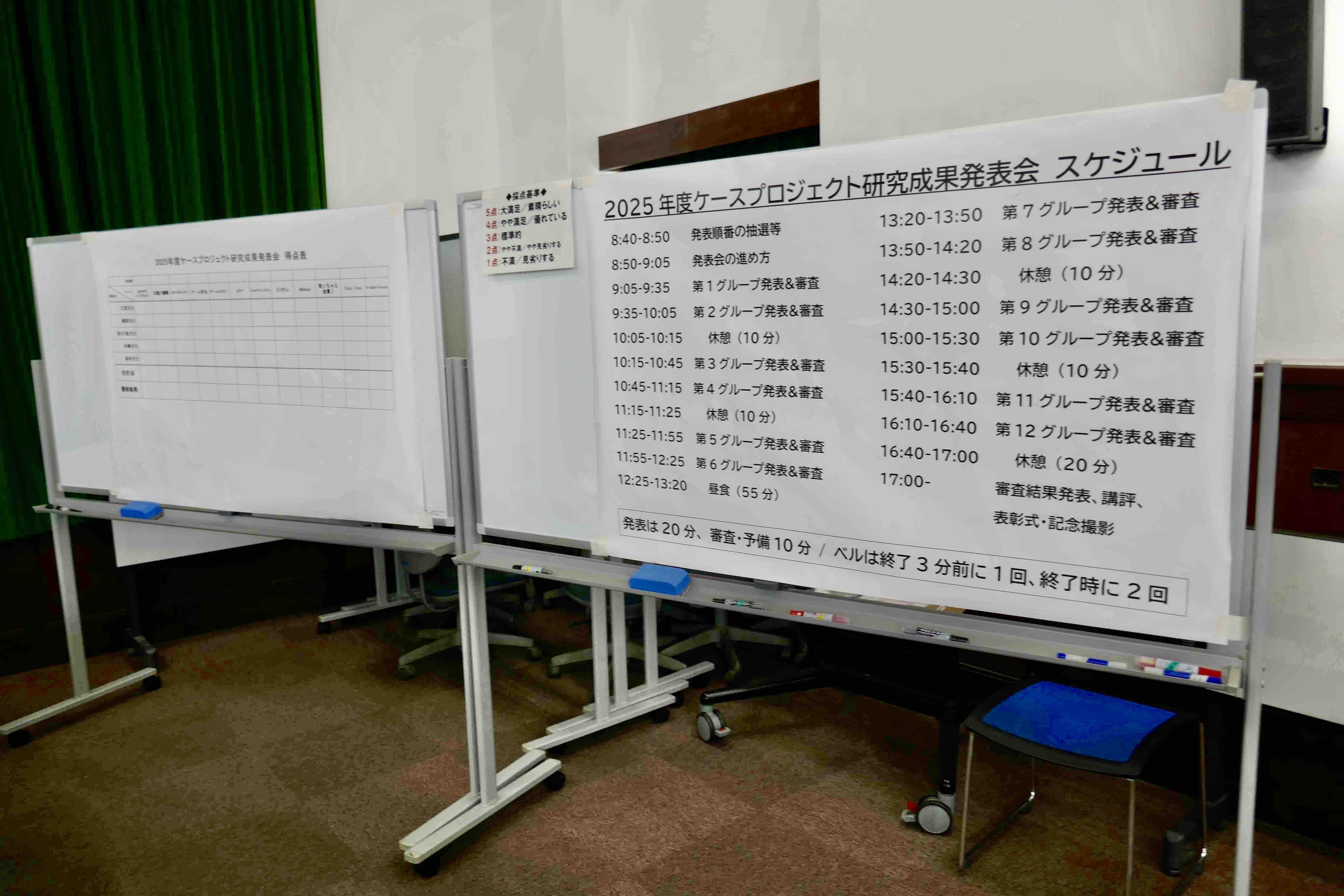 2025年度ケースプロジェクト研究発表会の様子